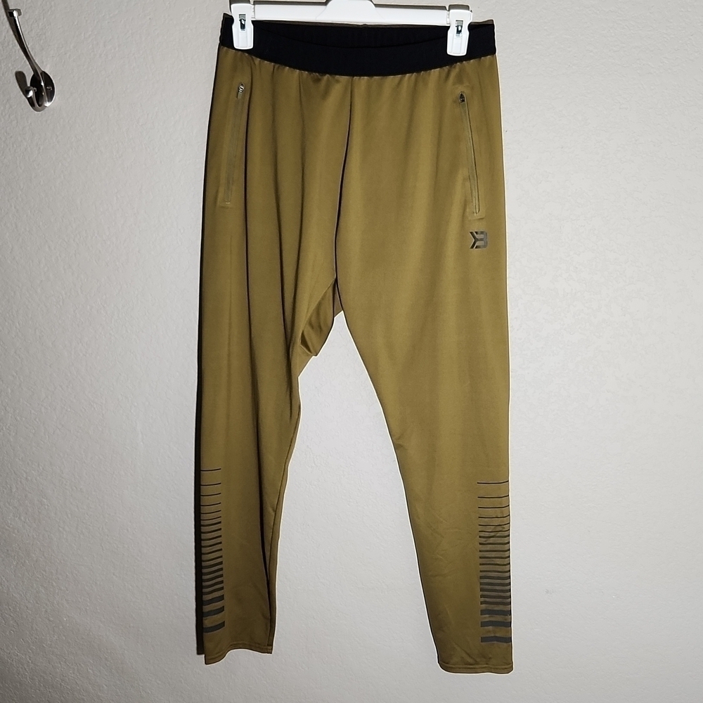 Better Bodies Pants Womens Joggers Size XL Green Black